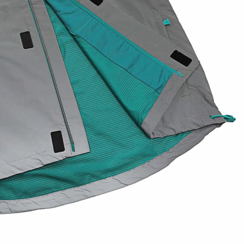 Details for adidas EQT Retro Reflective Logo Jaket Hoodie Hijau Windbreaker Fashion JC8228