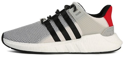 adidas EQT Support 93/17 'Grey Black Scarlet' CQ2397 adidas EQT Support 93/17 'Grey Black Scarlet' CQ2397