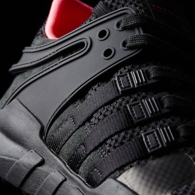 adidas originals EQT Support ADV Core Black Turbo 減震防滑耐磨 低幫 運動休閒鞋 男女同款 黑粉 Details for adidas originals EQT Support ADV Core Black Turbo 減震防滑耐磨 低幫 運動休閒鞋 男女同款 黑粉