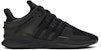 adidas EQT Support ADV 'Triple Black' (2017) Lelaki Kasut Hitam Sneakers. CP8928