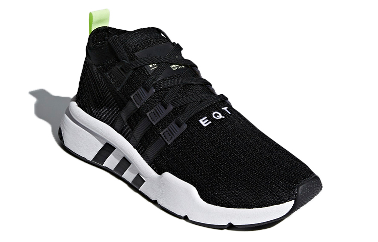 Shop adidas originals EQT Support 中筒 Adv Primeknit 黑白