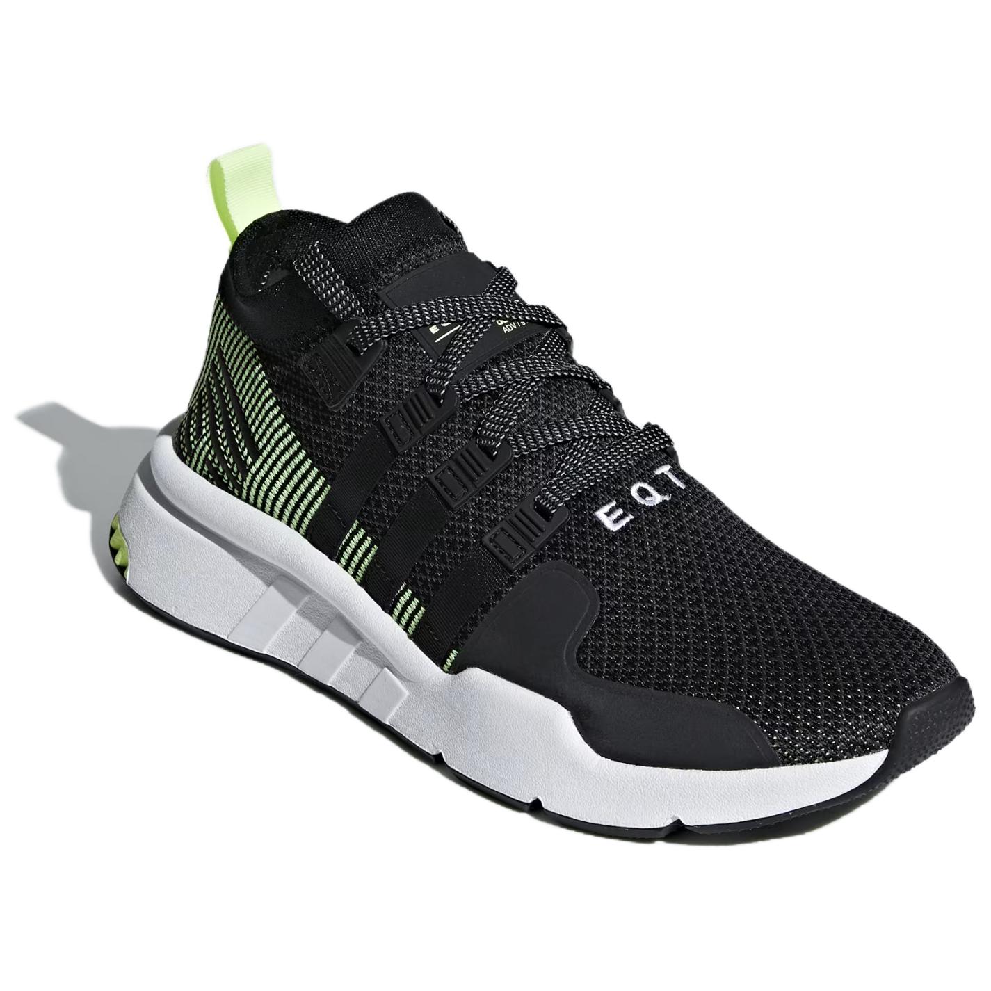 Lookbook adidas EQT Support Mid ADV Primeknit 'Negro Amarillo Solar' BD7778
