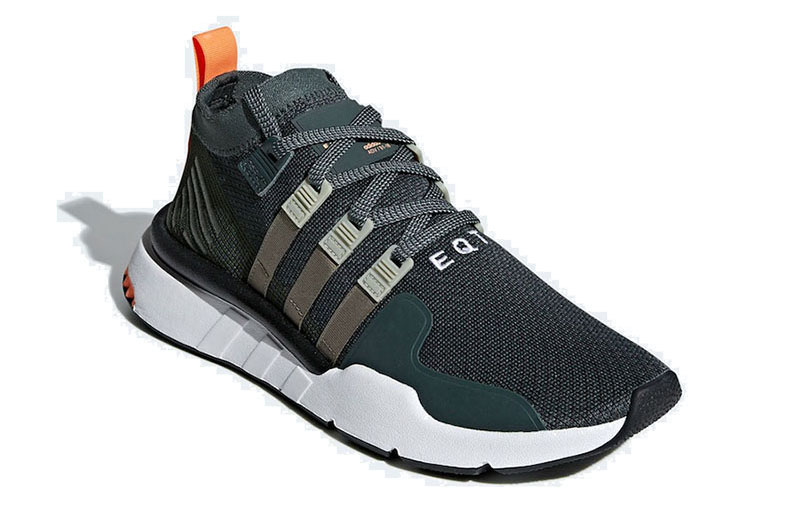 Lookbook adidas EQT Support Mid ADV Primeknit 'Legend Ivy' Pria/Wanita Hijau BD7774