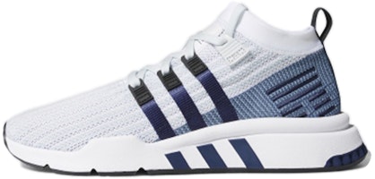 adidas EQT Support Mid ADV Primeknit 'White Blue Tint' B37429 adidas EQT Support Mid ADV Primeknit 'White Blue Tint' B37429