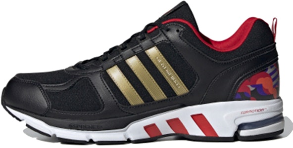 adidas Equipment 10 減震防滑 低筒 跑步鞋 男女款 黑金紅 Buy adidas Equipment 10 減震防滑 低筒 跑步鞋 男女款 黑金紅
