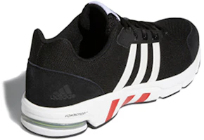 Shop adidas Equipment 10 Primeknit Eqt 舒適拼色運動 防滑耐磨 低筒 跑步鞋 男女同款 黑白紅
