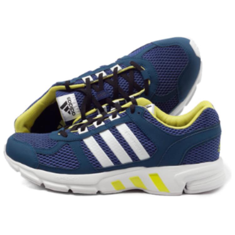 Lookbook Kasual adidas Equipment Biru Putih Kuning kasut lari AQ7889
