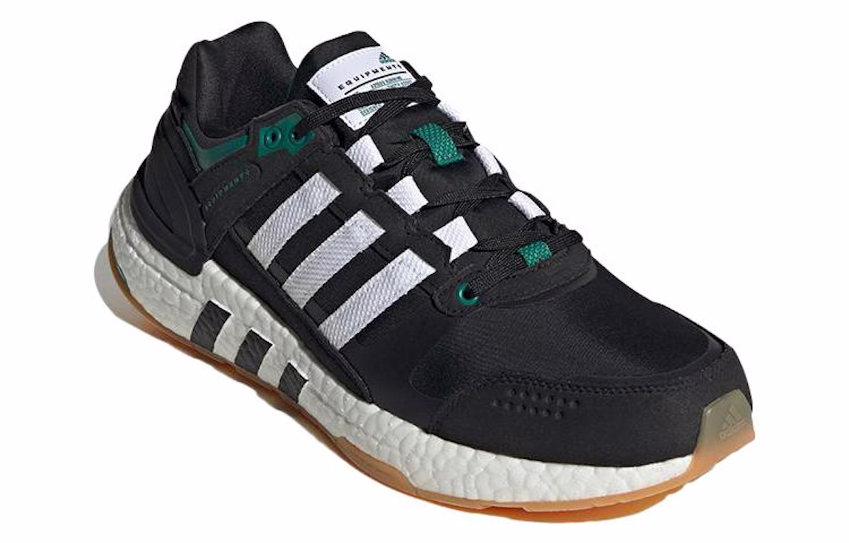 adidas Equipment+ 'Black White Green' ID4166