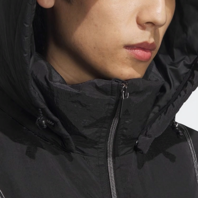 Details for 阿迪达斯EQUIPMENT SS25黑色宽松款羽绒连帽夹克 KA7979