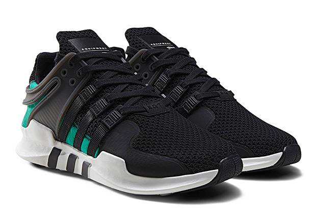 adidas eqt support adv black sub green