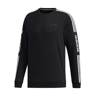 adidas Essential 3-Stripes Logo Sweatshirt Black FP7447
