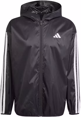adidas Essential 3-Stripes Windbreaker Black/White Waterproof Jacket. IM7848 Buy adidas Essential 3-Stripes Windbreaker Black/White Waterproof Jacket. IM7848