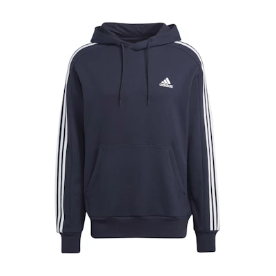 adidas Essential Classic 3-Stripes Long Sleeve Sweatshirt Men Ink Blue IC0436