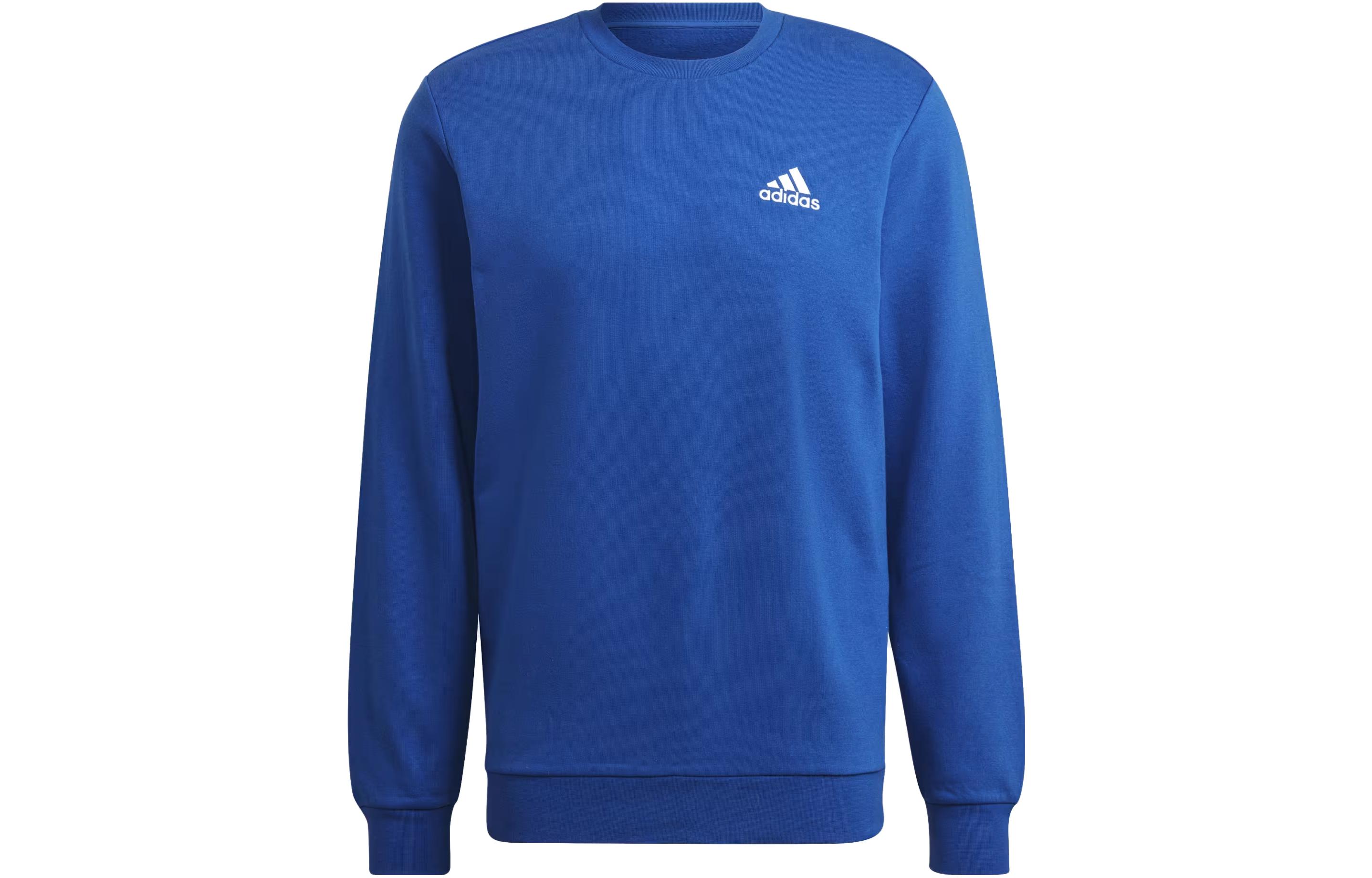 adidas Essential Fleece Crewneck Sweatshirt Blue HL2280