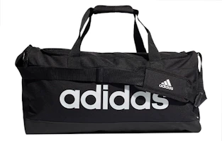 adidas Essential Medium Duffel Bag Black Unisex Gym Travel Shoulder Tote GN2038 adidas Essential Medium Duffel Bag Black Unisex Gym Travel Shoulder Tote GN2038