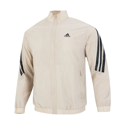 adidas Essential Retro Track Jacket Khaki - Casual Spring/Fall Style HU1514