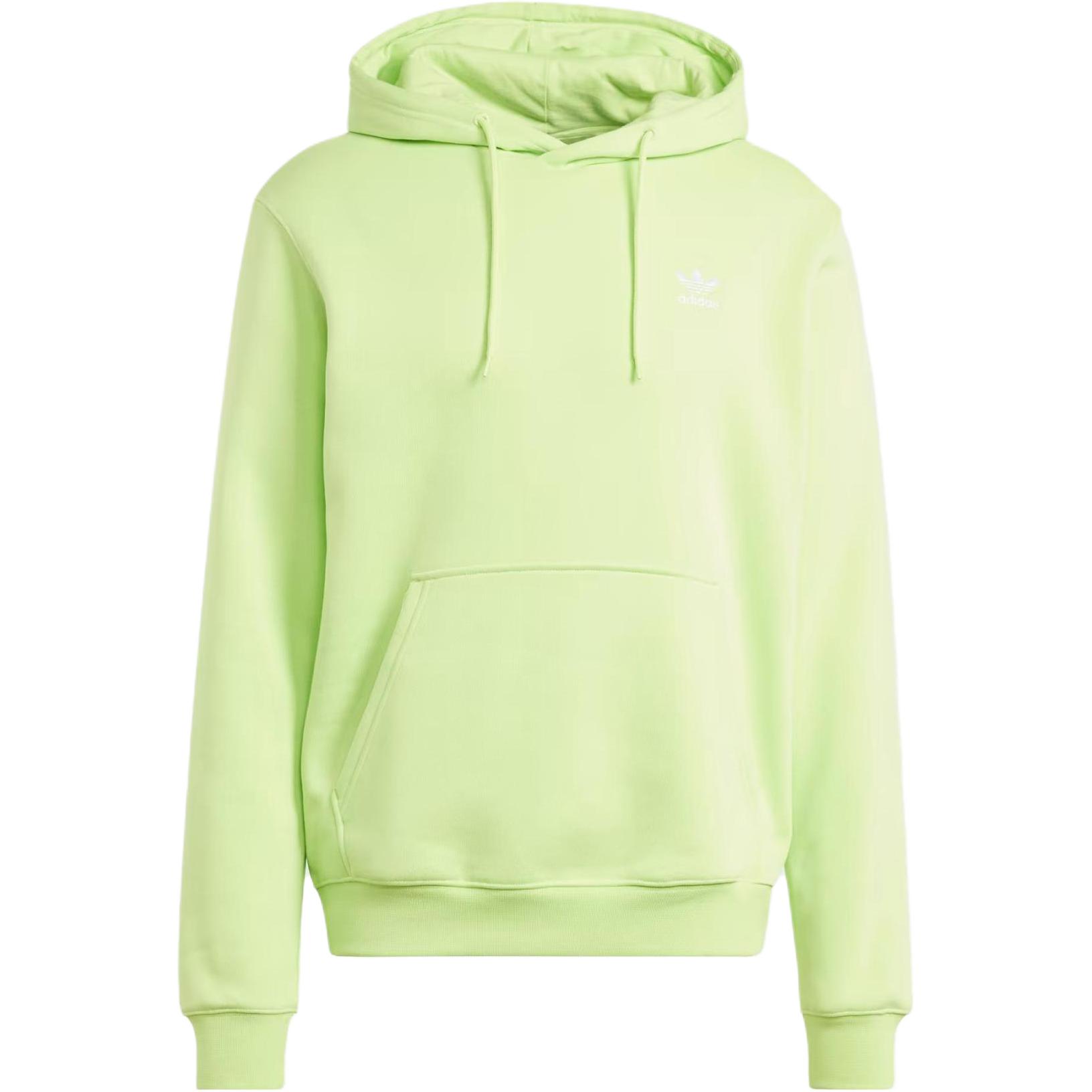 adidas Essential Trefoil Hoodie Solid Logo - Light Lime Green IM4533