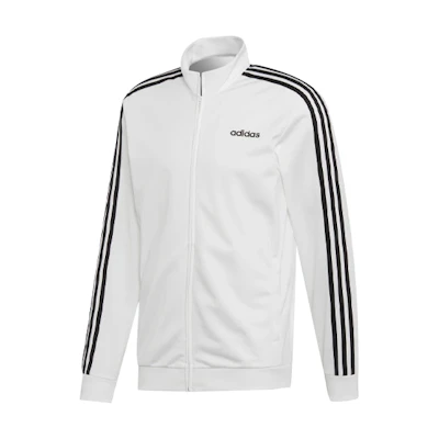 adidas Essential Vintage 3-Stripes Stretch Track Jacket White EB3989