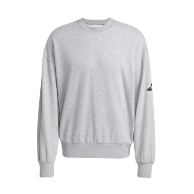 adidas ESSENTIALS 3-Stripes Sweatshirt Grey/Black - Comfy & Warm Fit JF3578