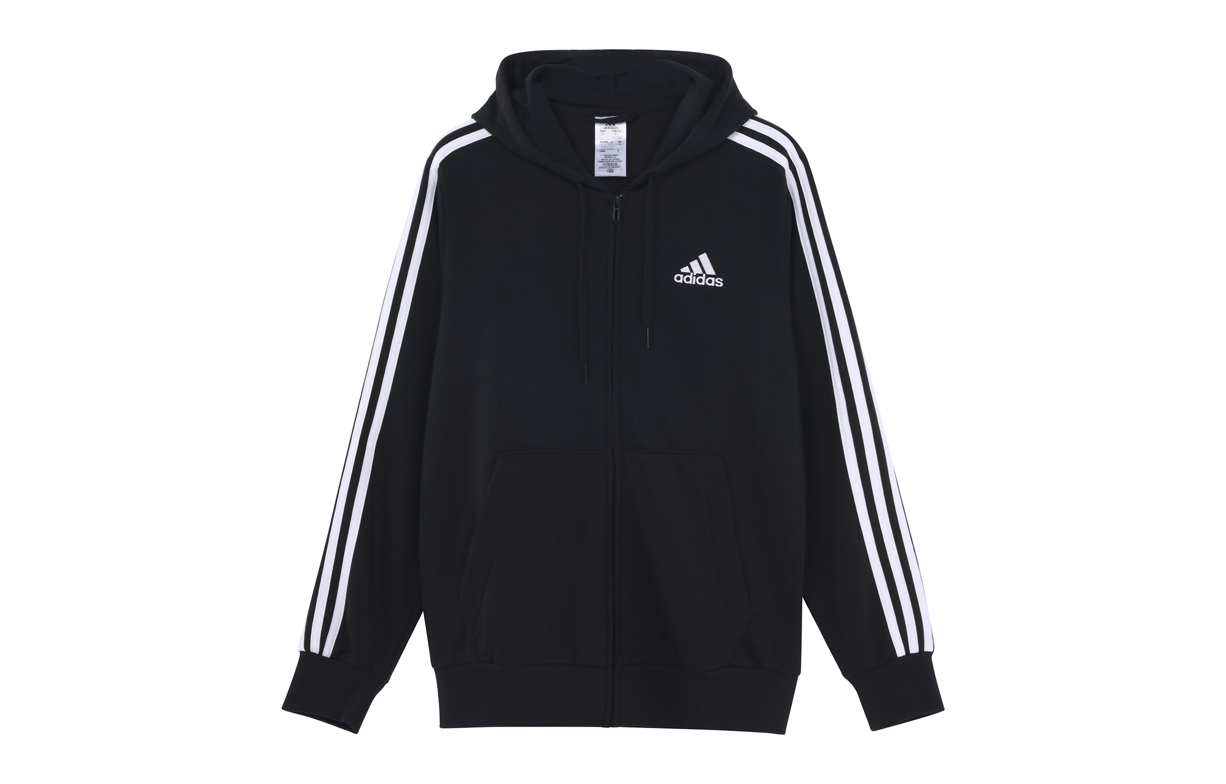 adidas Essentials 3-Stripes Training Jacket Black - Fall Collection GK9032