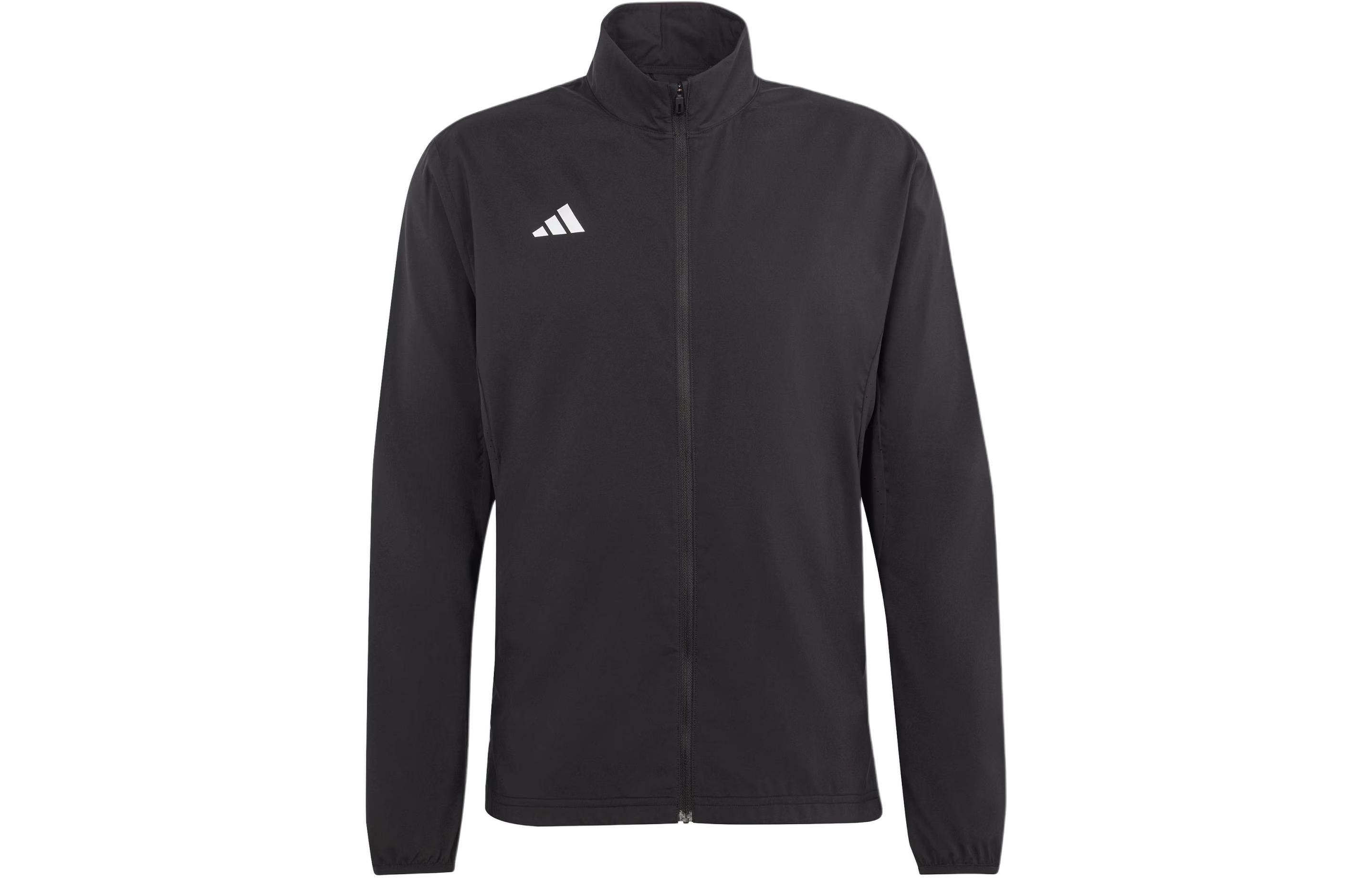 adidas ESSENTIALS Adizero Running Jacket Slim Fit Breathable Black Jacket IT7585