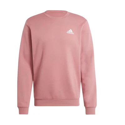 adidas Essentials Crewneck Long Sleeve Sweatshirt Deep Red - Pre-owned IY9080