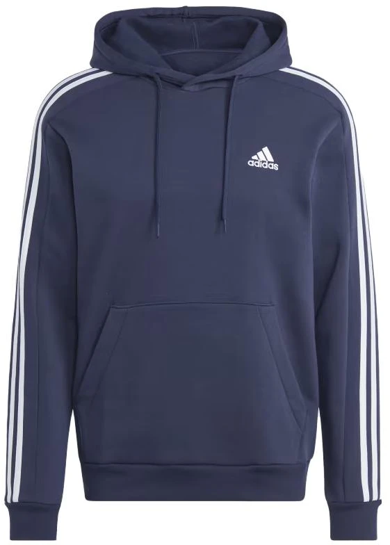 adidas-essentials-fleece-3-stripes-hoodie-navy-blue-college-style-ij-6473