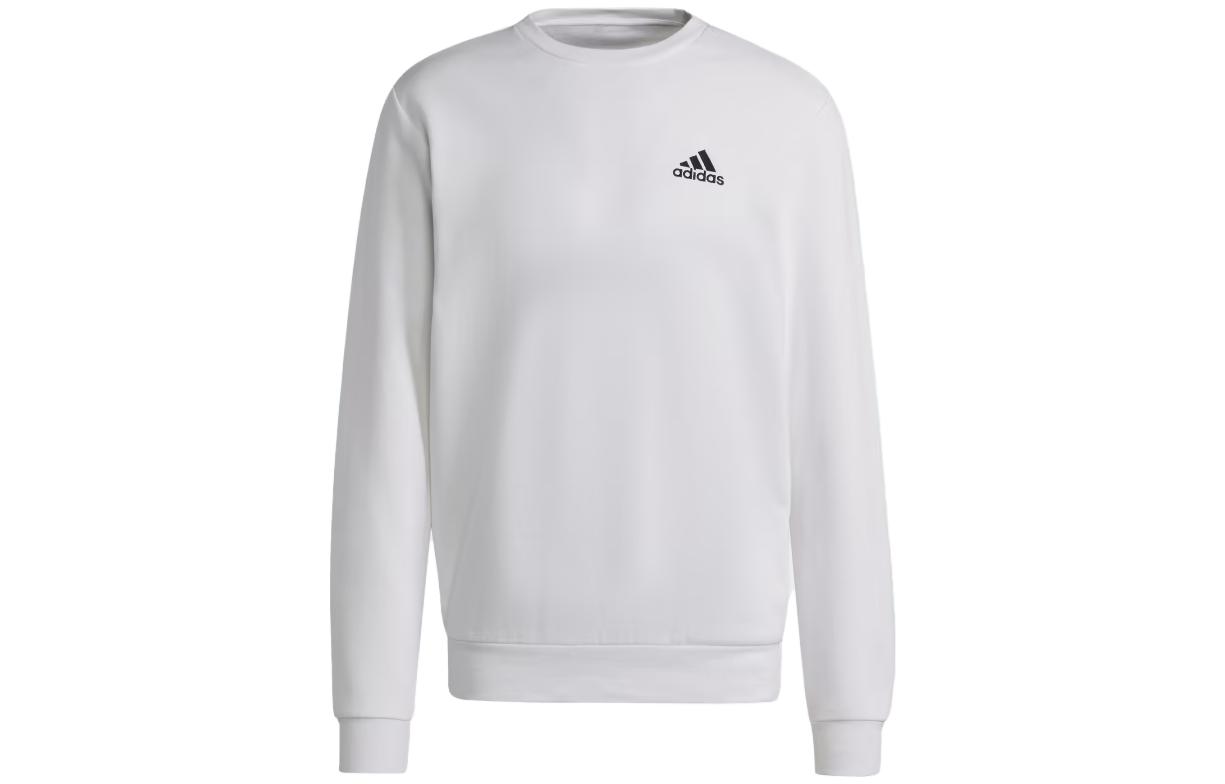 adidas ESSENTIALS Fleece Crewneck Sweatshirt Light Gray H12220