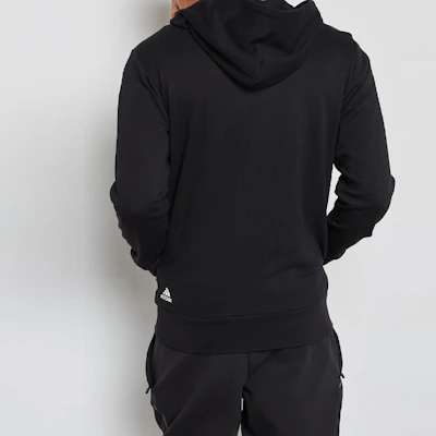 Chaqueta con Capucha adidas Essentials Linear Full-Zip Negra Casual S98796 Sizing Chaqueta con Capucha adidas Essentials Linear Full-Zip Negra Casual S98796