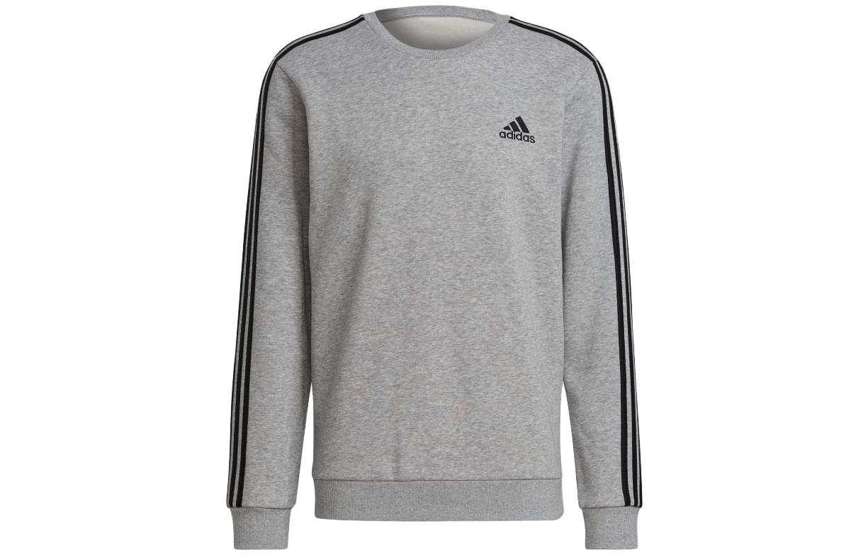 adidas Essentials Logo Print Crewneck Sweatshirt Long Sleeve GK9110-JAPAN