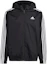 Order adidas Essentials 男款3條紋防水黑色連帽外套 IB0384