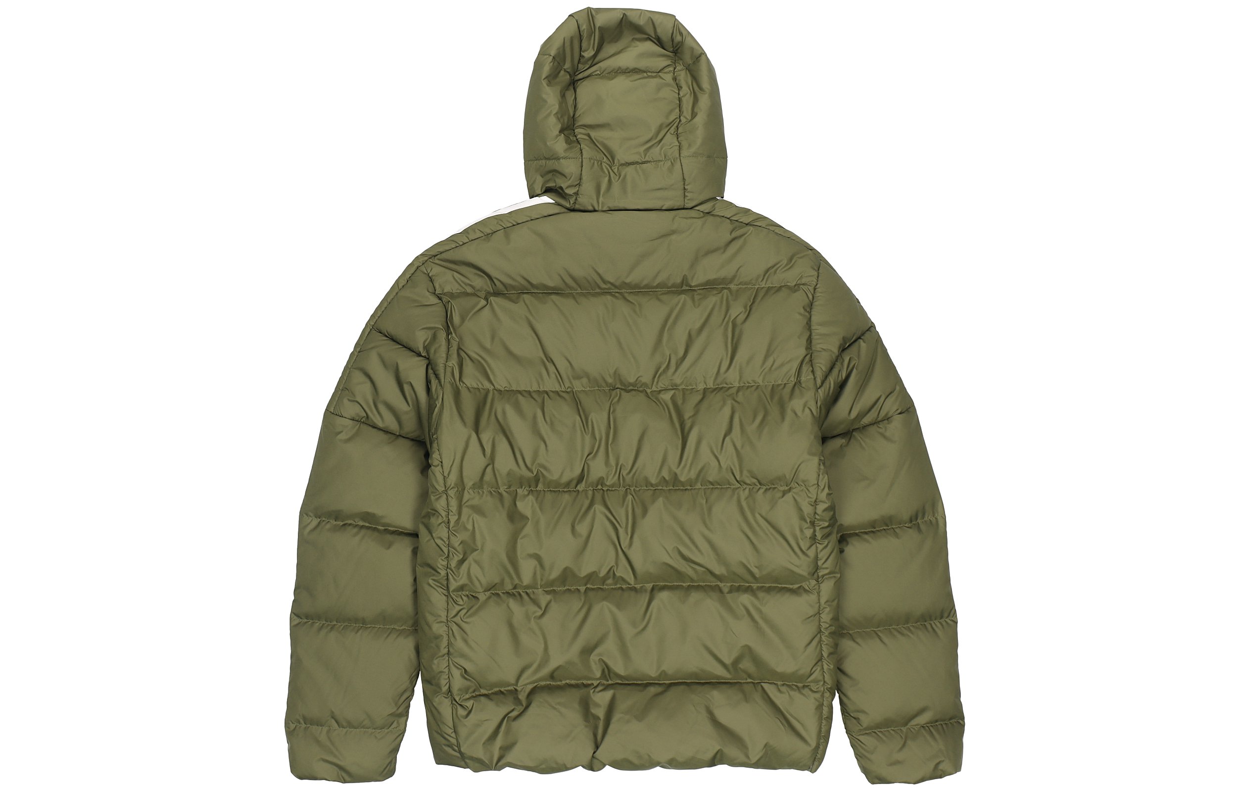 adidas Essentials Mid D H Jacket Olive Windproof Hooded Down Jacket. GT9138 圖 3