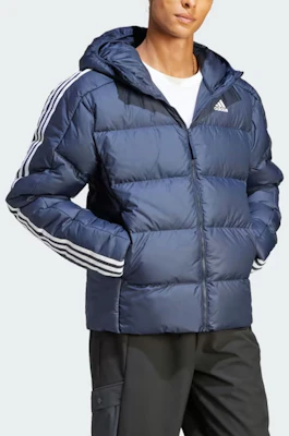 adidas Essentials Jaket Down Hoodie Tahan Air Biru Tinta. IK3213 Purchase adidas Essentials Jaket Down Hoodie Tahan Air Biru Tinta. IK3213