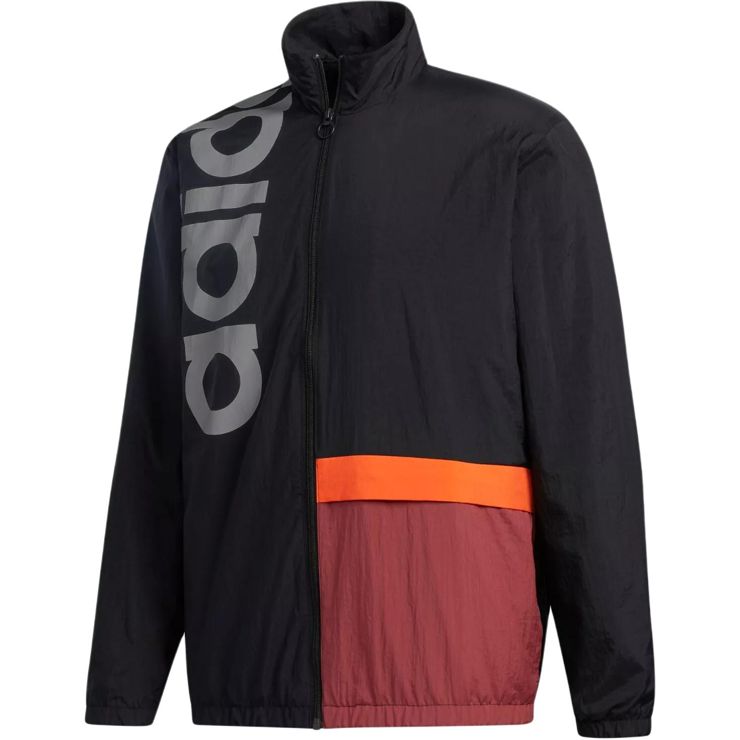 adidas ESSENTIALS Retro Sports Track Jacket Black GD5960