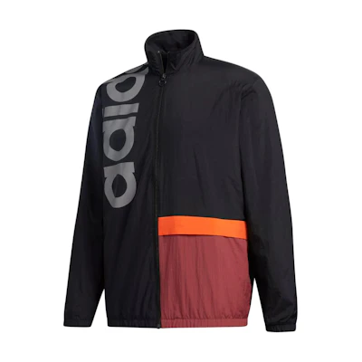 adidas ESSENTIALS Retro Sports Track Jacket Black GD5960