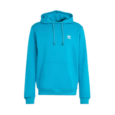adidas Essentials Trefoil Hoodie Blue Casual Comfort Long Sleeve Pullover IM7678