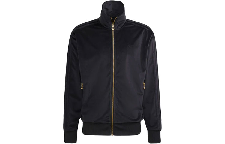 adidas Essentials Velvet Track Jacket Black () H09180