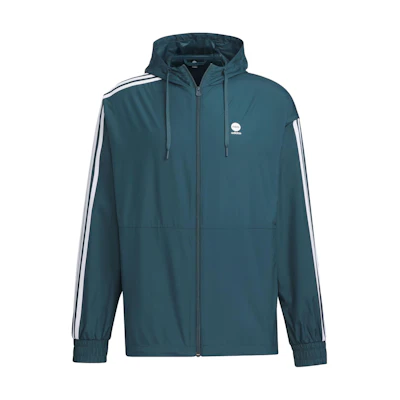 adidas Essentials Windbreaker Three-Stripe Jacket Unisex Arctic Blue IK5048