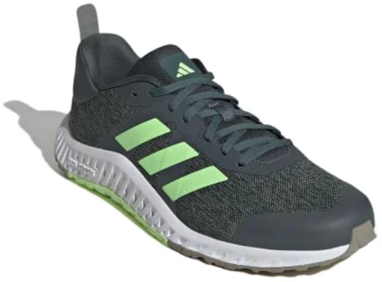 愛迪達 Everyset 系帶 減震耐磨 低筒 訓練鞋 男女同款 黑綠白 Lookbook 愛迪達 Everyset 系帶 減震耐磨 低筒 訓練鞋 男女同款 黑綠白