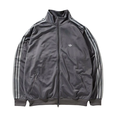 adidas Exclusive BB TRACKTOP Beckenbauer SS24 Logo Zip Jacket Silver Unisex KK2745