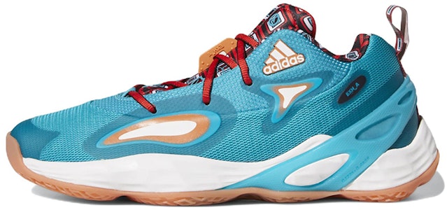 Sepatu Basket Anti-Selip Tahan Aus adidas Exhibit A Cyan 'Biru' H69015 Buy Sepatu Basket Anti-Selip Tahan Aus adidas Exhibit A Cyan 'Biru' H69015