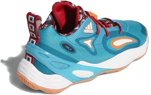 adidas Exhibit A Wear-Resistant Non-Slip Basketball Shoes Cyan 'Blue' H69015 Shop adidas Exhibit A Wear-Resistant Non-Slip Basketball Shoes Cyan 'Blue' H69015