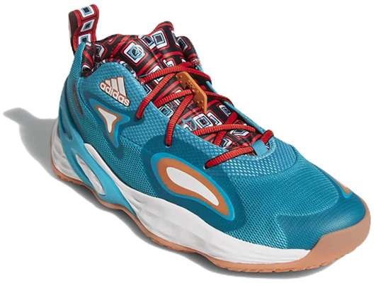 adidas Exhibit A Slijtvast Antislip Basketbalschoenen Blauw ''Cyan Blue'' H69015 Lookbook adidas Exhibit A Slijtvast Antislip Basketbalschoenen Blauw ''Cyan Blue'' H69015