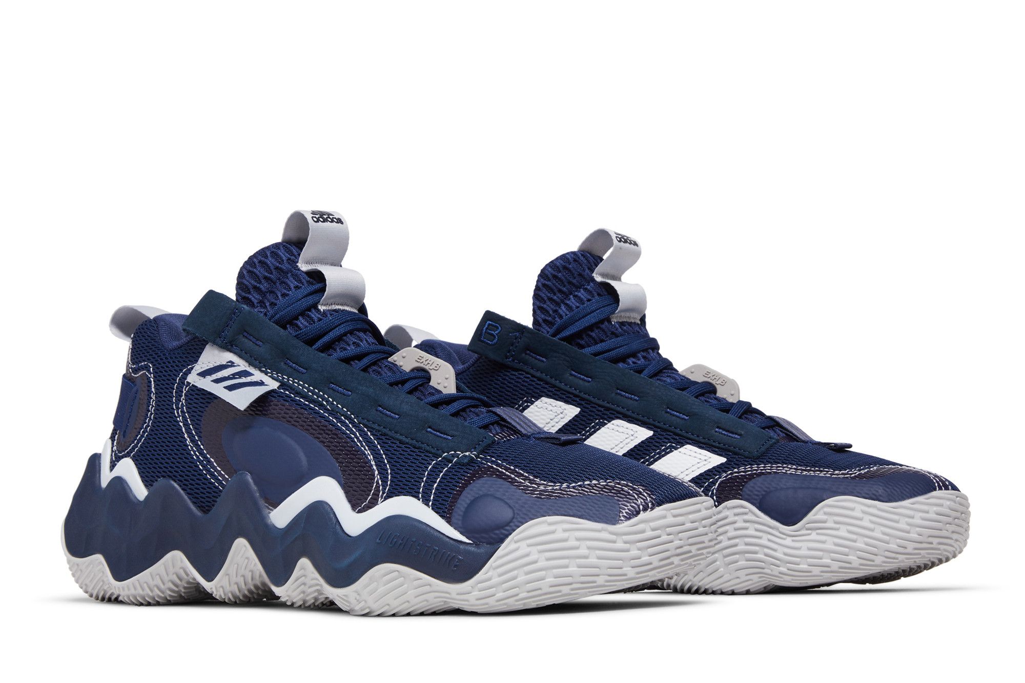 Cheap adidas Exhibit B 'Team Navy' Lelaki Wanita Kasut Sukan GZ2386