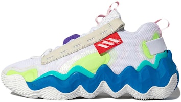 adidas Exhibit B 'White Green Blue' GZ9552 adidas Exhibit B 'White Green Blue' GZ9552