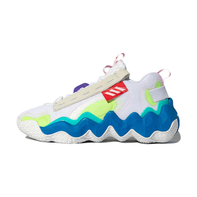 adidas Exhibit B 'White Green Blue'