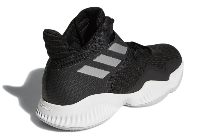 Shop adidas Explosive Bounce 中筒 復古籃球鞋 男款 黑灰 2018版