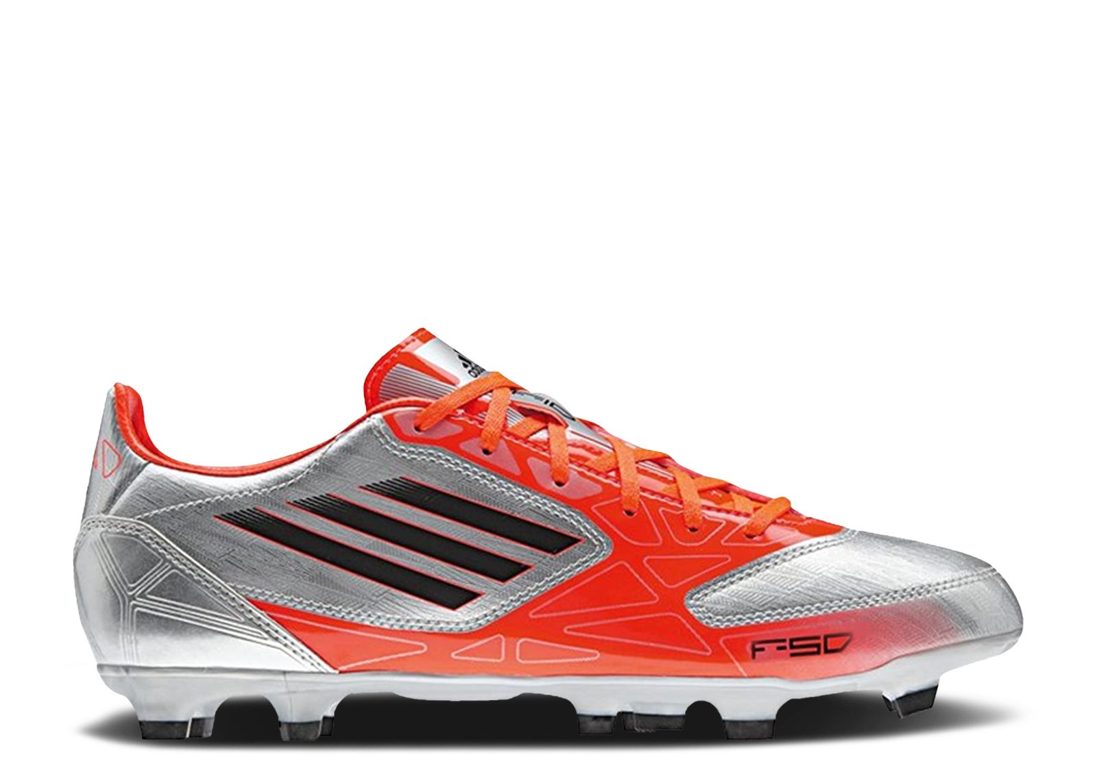 adidas F10 TRX FG 'Metallic Silver Fire Red' V21312