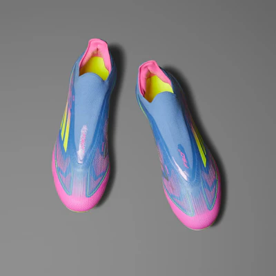 阿迪达斯F50+ FG天然草足球鞋 蓝色融合/明亮柠檬/明亮粉色 IE1250 Shop 阿迪达斯F50+ FG天然草足球鞋 蓝色融合/明亮柠檬/明亮粉色 IE1250