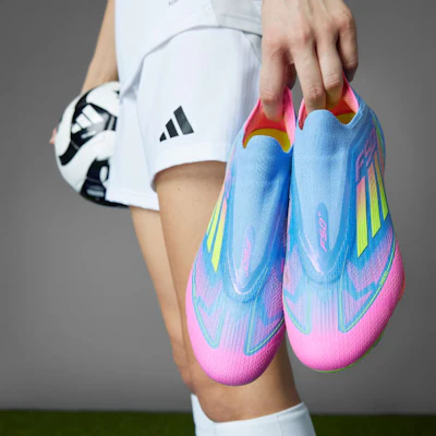 阿迪达斯F50+ FG天然草足球鞋 蓝色融合/明亮柠檬/明亮粉色 IE1250 Sizing 阿迪达斯F50+ FG天然草足球鞋 蓝色融合/明亮柠檬/明亮粉色 IE1250